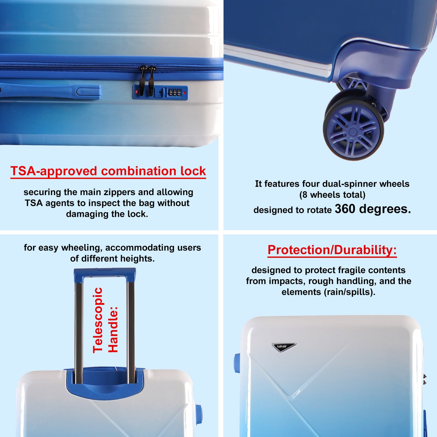 Velvair Luggage — Travel Made Stylish & Effortless
