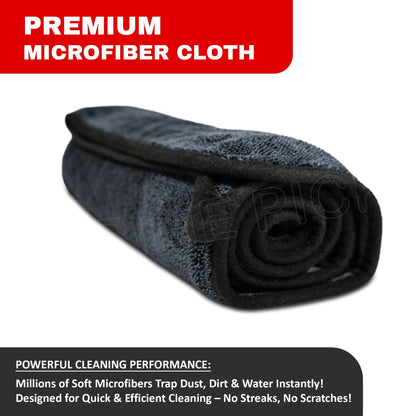 Prime Pick 600GSM Microfiber Car Cleaning Cloth
