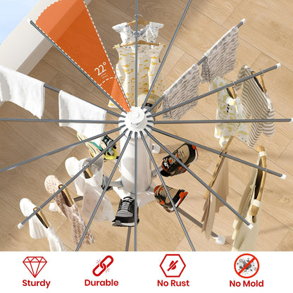 Prime Pick 4 Feets Double Tiers Drying Rack-S