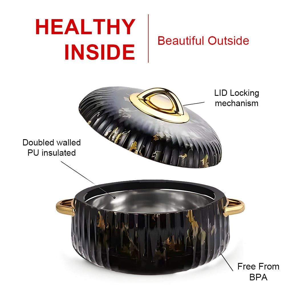 Prime Pick Premium Insulated Casserole Set of 3 (1L + 2L + 3.5L)