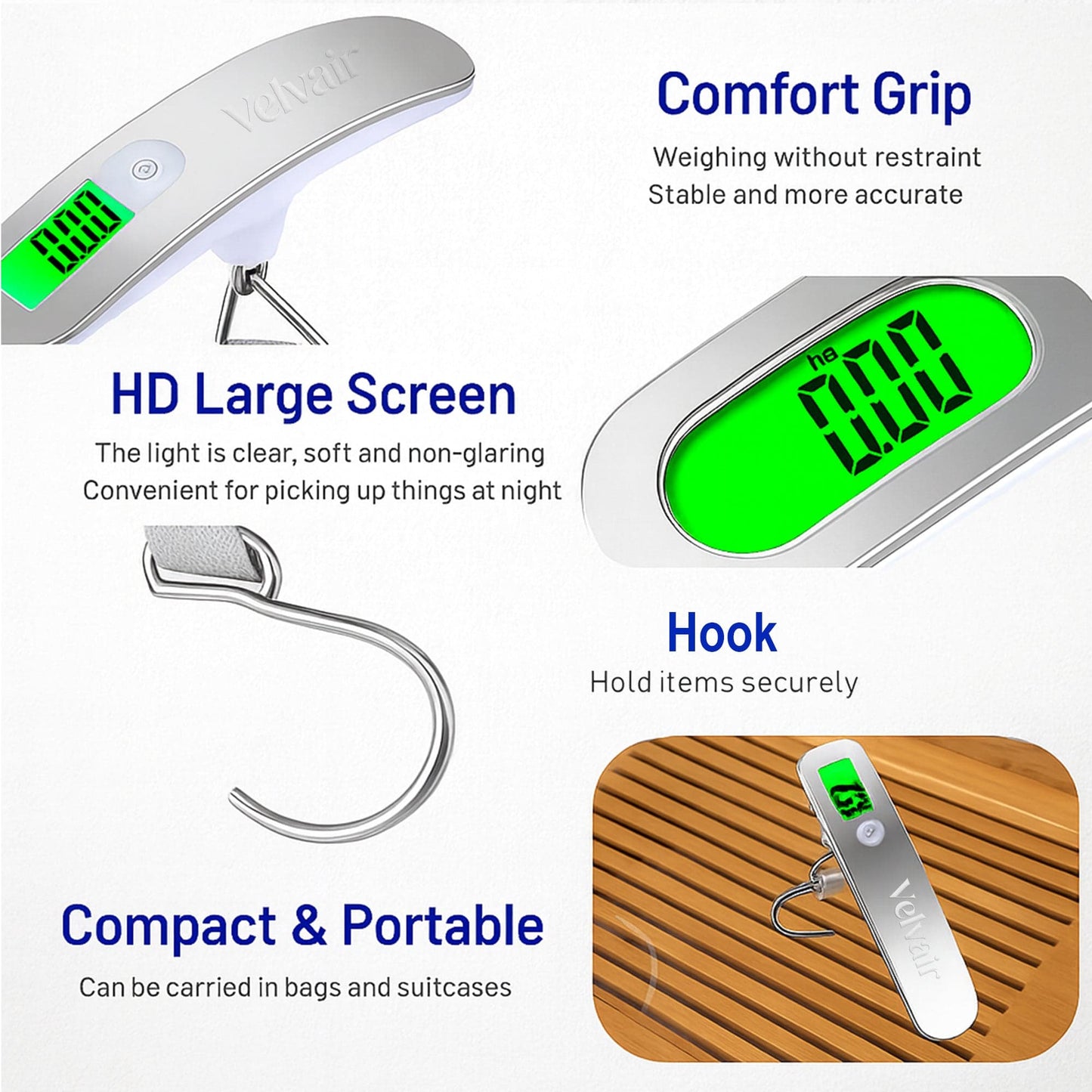 Velvair Digital Luggage Weighing Scale
