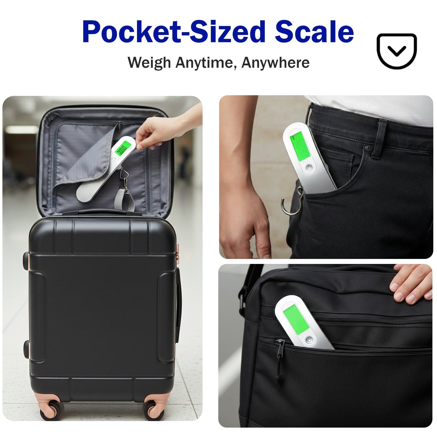 Velvair Digital Luggage Weighing Scale