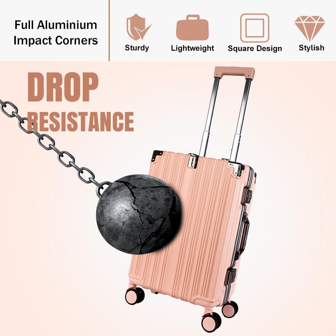 Velvair Luggage 20" Grey – Stylish & Durable Travel Companion