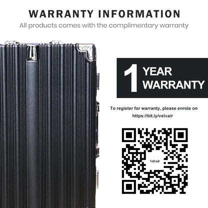 Velvair Premium Hard Shell Luggage Set – 20" & 24"