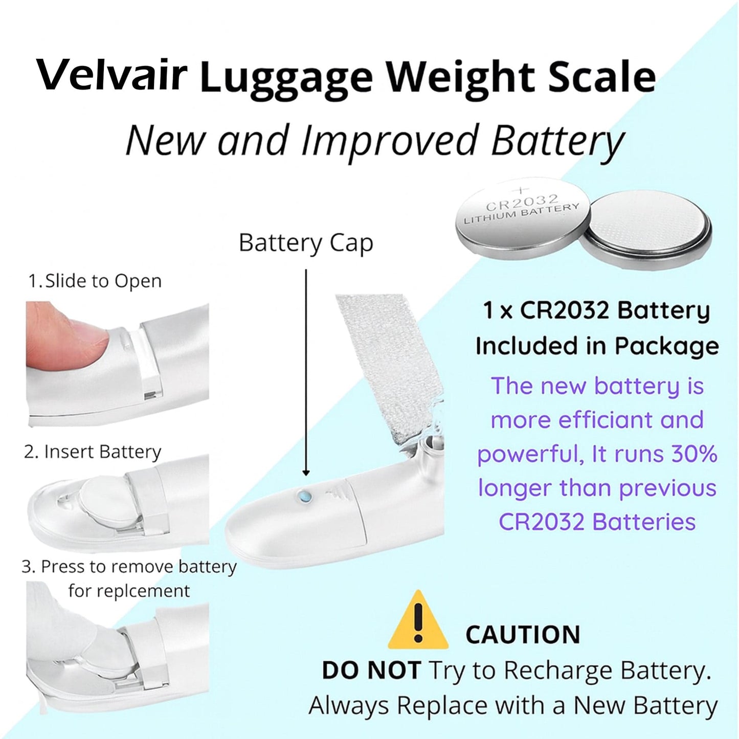 Velvair Digital Luggage Weighing Scale