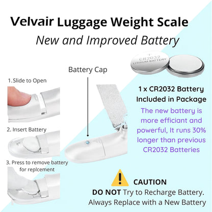 Velvair Digital Luggage Weighing Scale