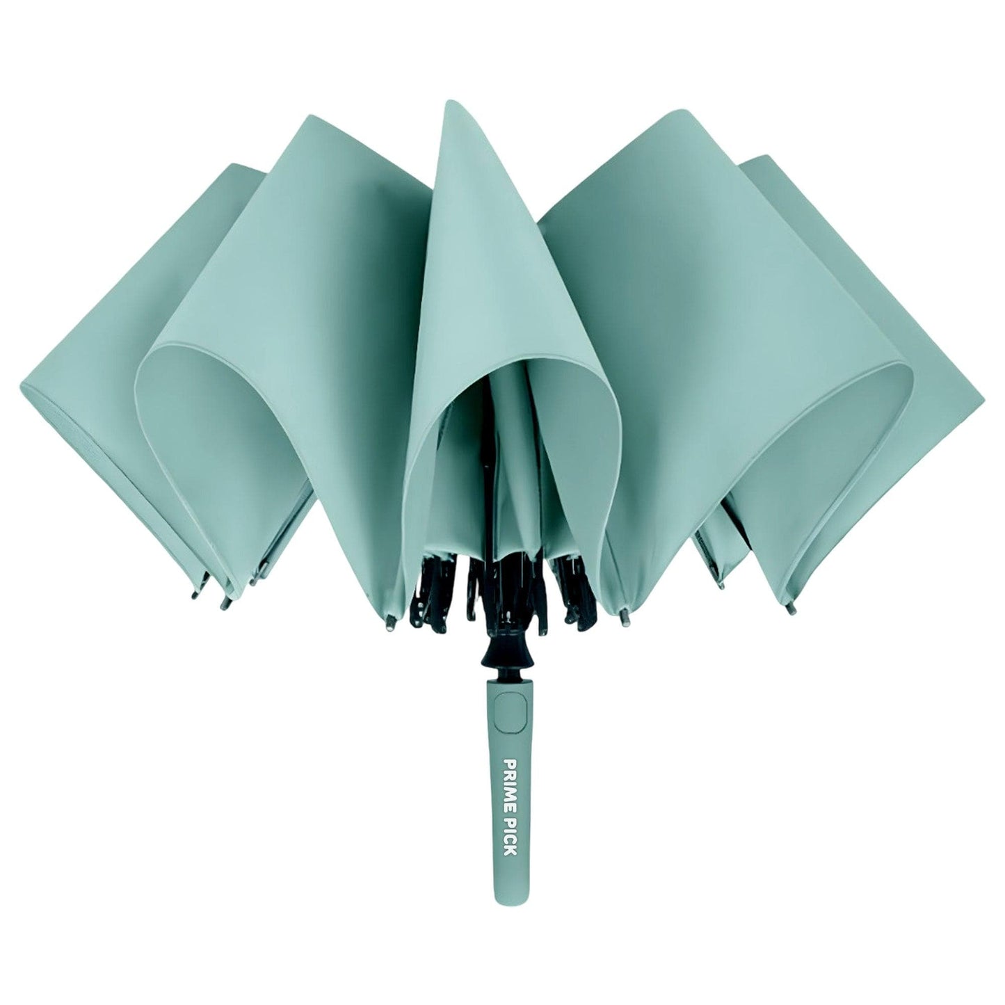 Prime Pick Compact Travel Umbrella With Reflective Strip