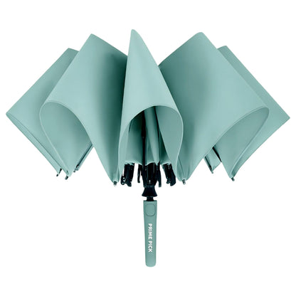 Prime Pick Compact Travel Umbrella With Reflective Strip