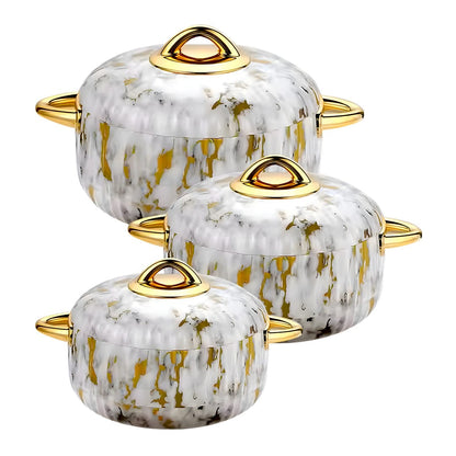 Prime Pick Premium Insulated Casserole Set of 3 (1L + 2L + 3.5L)