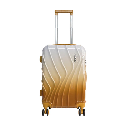 Premium 20” Hard Shell Luggage – Elegant Gold Trolley Bag