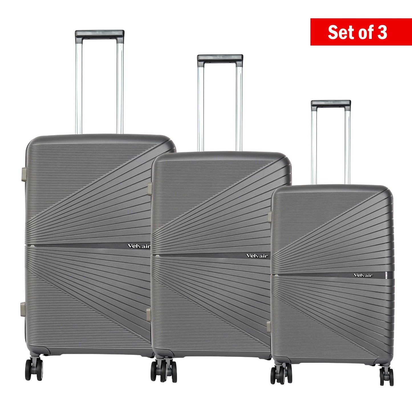 Velvair Luggage: Travel Made Stylish and Effortless 18"+22"+26" SET OF-3