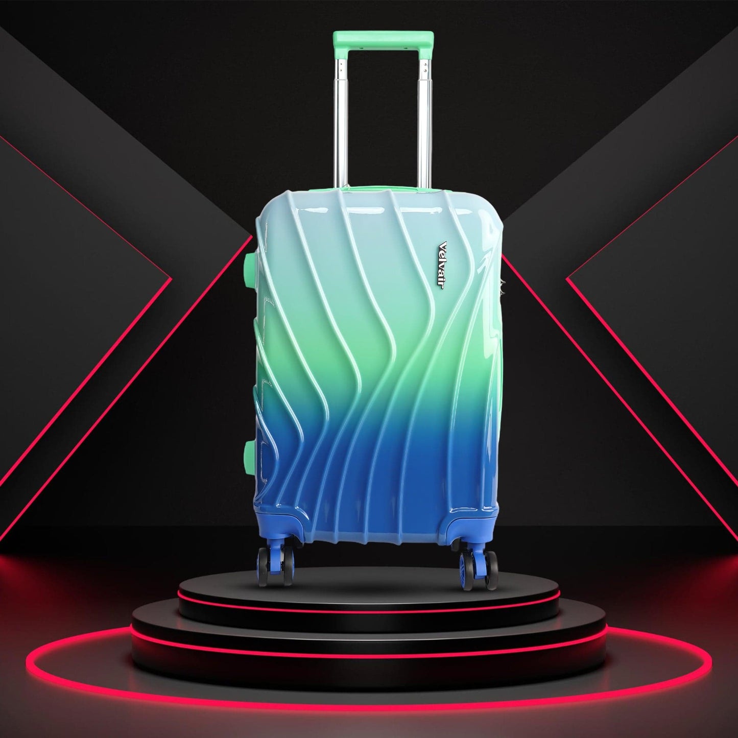 Premium 20” Hard Shell Luggage – Elegant Gold Trolley Bag