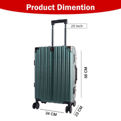 Velvair Luggage 20" Grey – Stylish & Durable Travel Companion