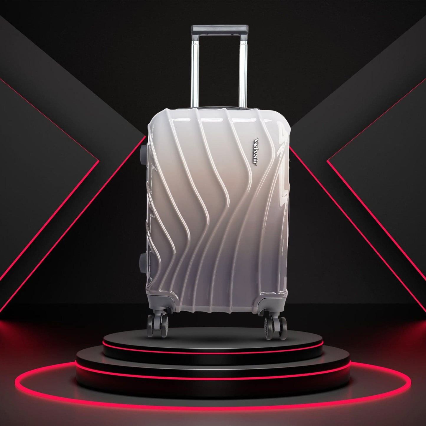 Premium 20” Hard Shell Luggage – Elegant Gold Trolley Bag