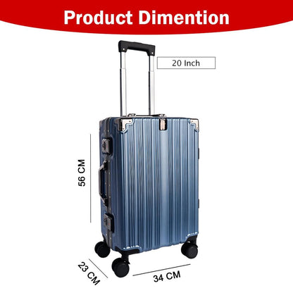 Velvair Luggage 20" Grey – Stylish & Durable Travel Companion