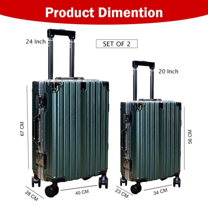 Velvair Premium Hard Shell Luggage Set – 20" & 24"