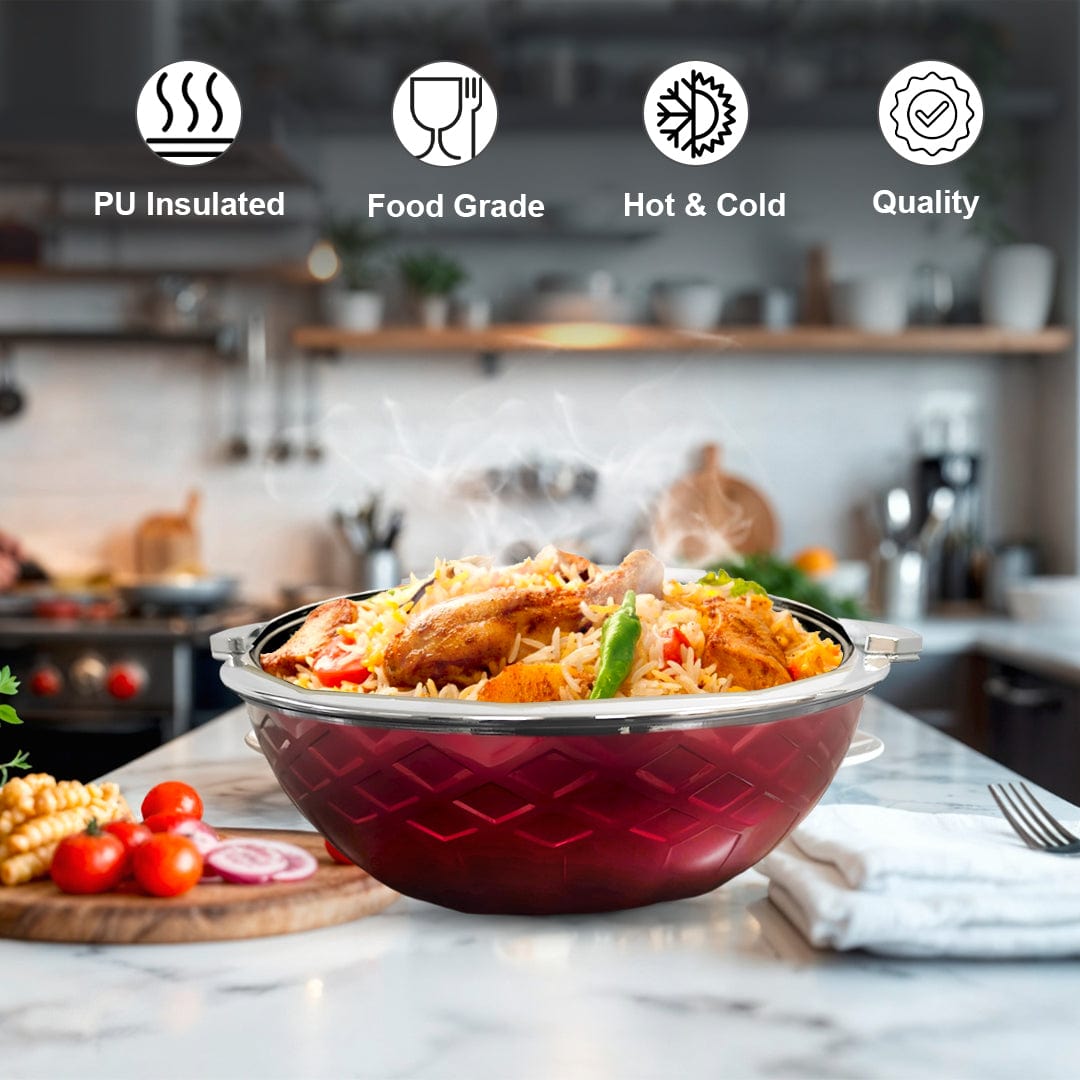 Prime Pick Elegant Diamond Casserole 5L