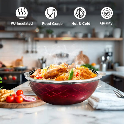 Prime Pick Elegant Diamond Casserole 5L