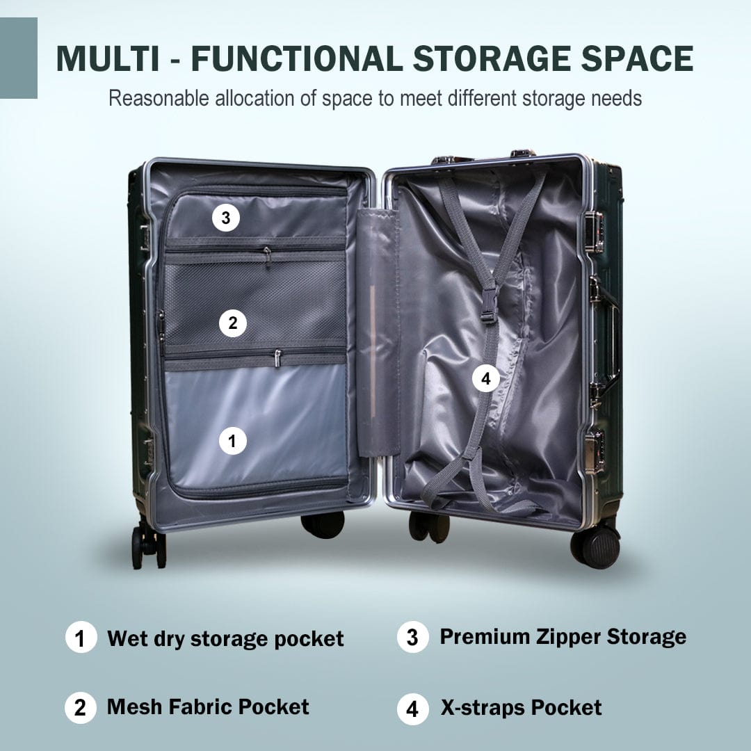 Velvair Premium Hard Shell Luggage Set – 20" & 24"