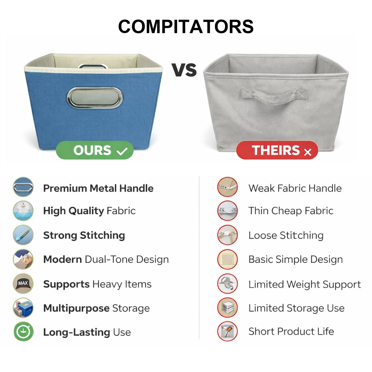 Prime Pick Storage Bin