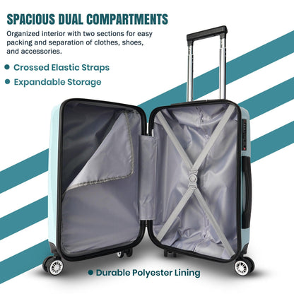 Velvair Luggage – Travel Made Stylish and Effortless, 20″ Black