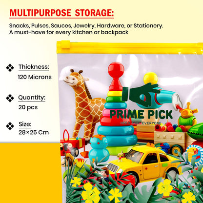 Prime Pick Leakproof & Multipurpose Zip Covers