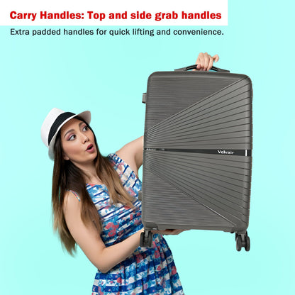 Velvair Luggage: Travel Made Stylish and Effortless 18"+22"+26" SET OF-3