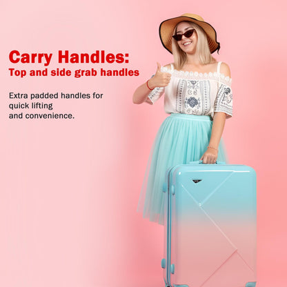 Velvair Luggage — Travel Made Stylish & Effortless  3-Piece Set: 20″ + 24″ + 28″