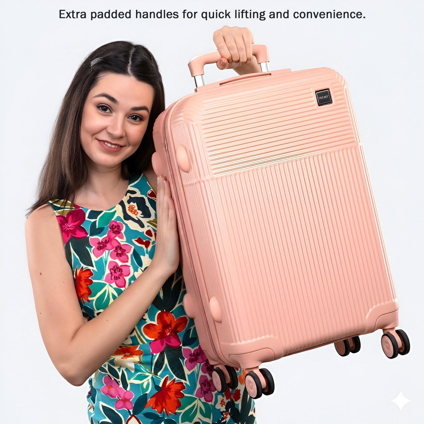 Velvair Luggage: Travel Made Stylish and Effortless 20" BLACK