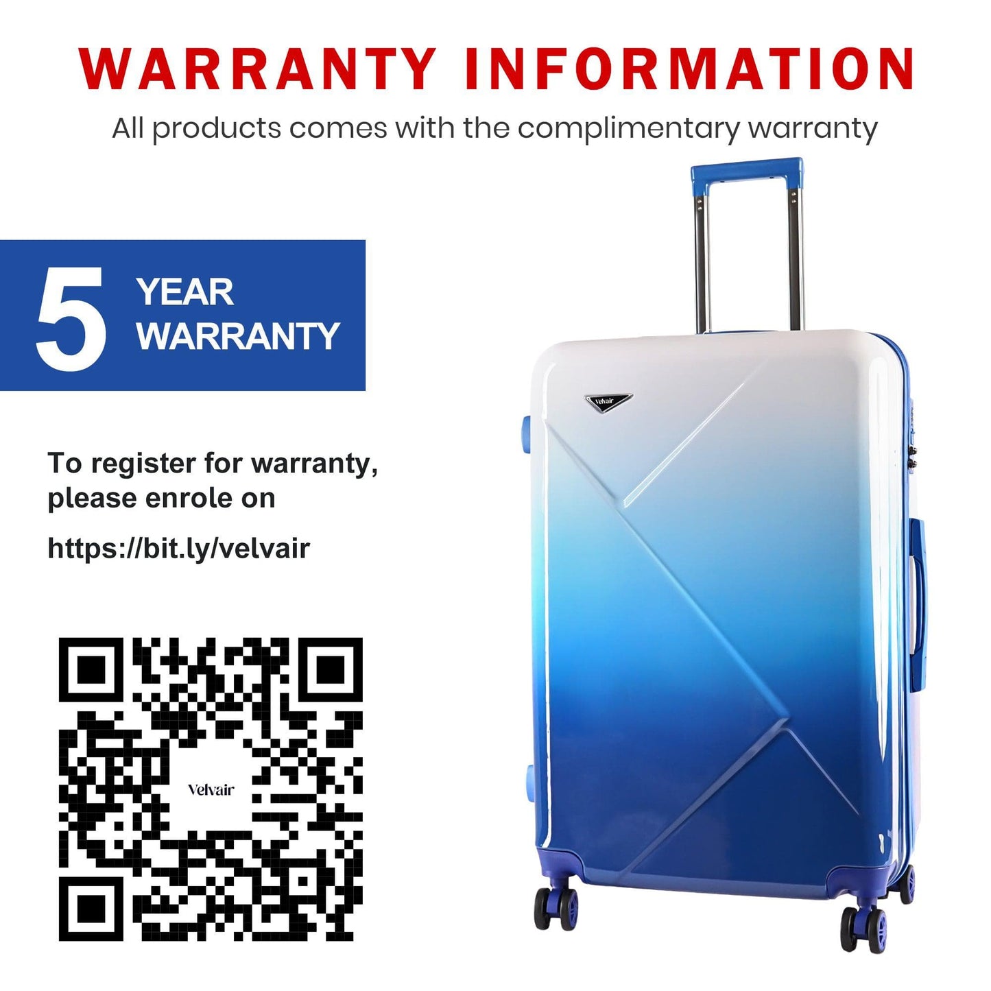 Velvair Luggage — Travel Made Stylish & Effortless  3-Piece Set: 20″ + 24″ + 28″