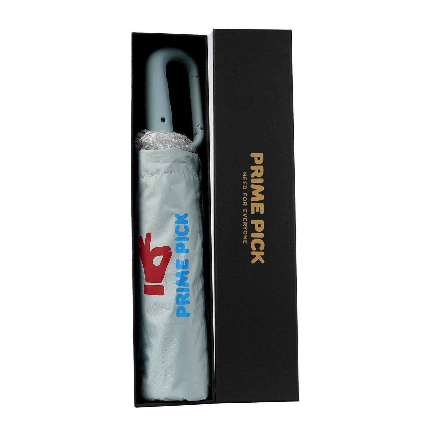 Prime Pick Compact Travel Umbrella With Reflective Strip