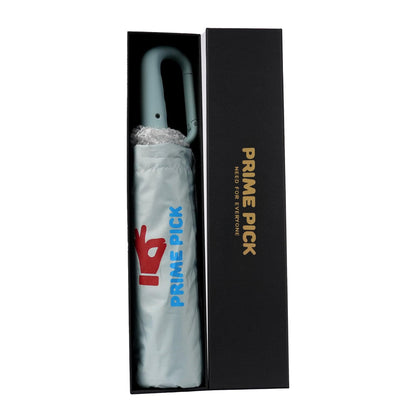 Prime Pick Compact Travel Umbrella With Reflective Strip