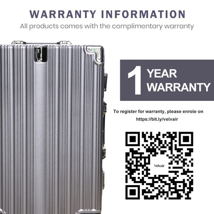 Velvair Premium Hard Shell Luggage Set – 20" & 24"