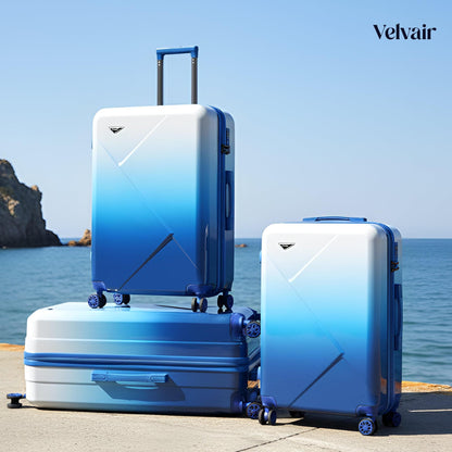 Velvair Luggage — Travel Made Stylish & Effortless  3-Piece Set: 20″ + 24″ + 28″