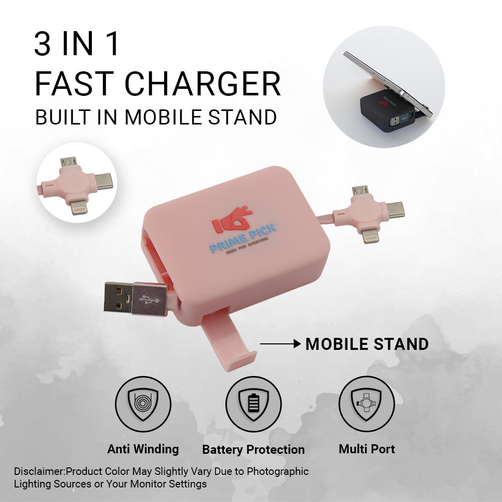 3 In 1 Charging cable - Prime Pick