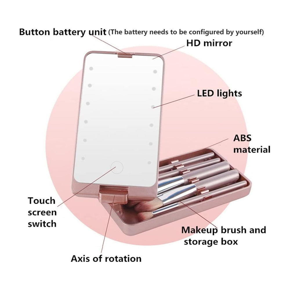 LED Portable Cosmetic Mirror - Prime Pick