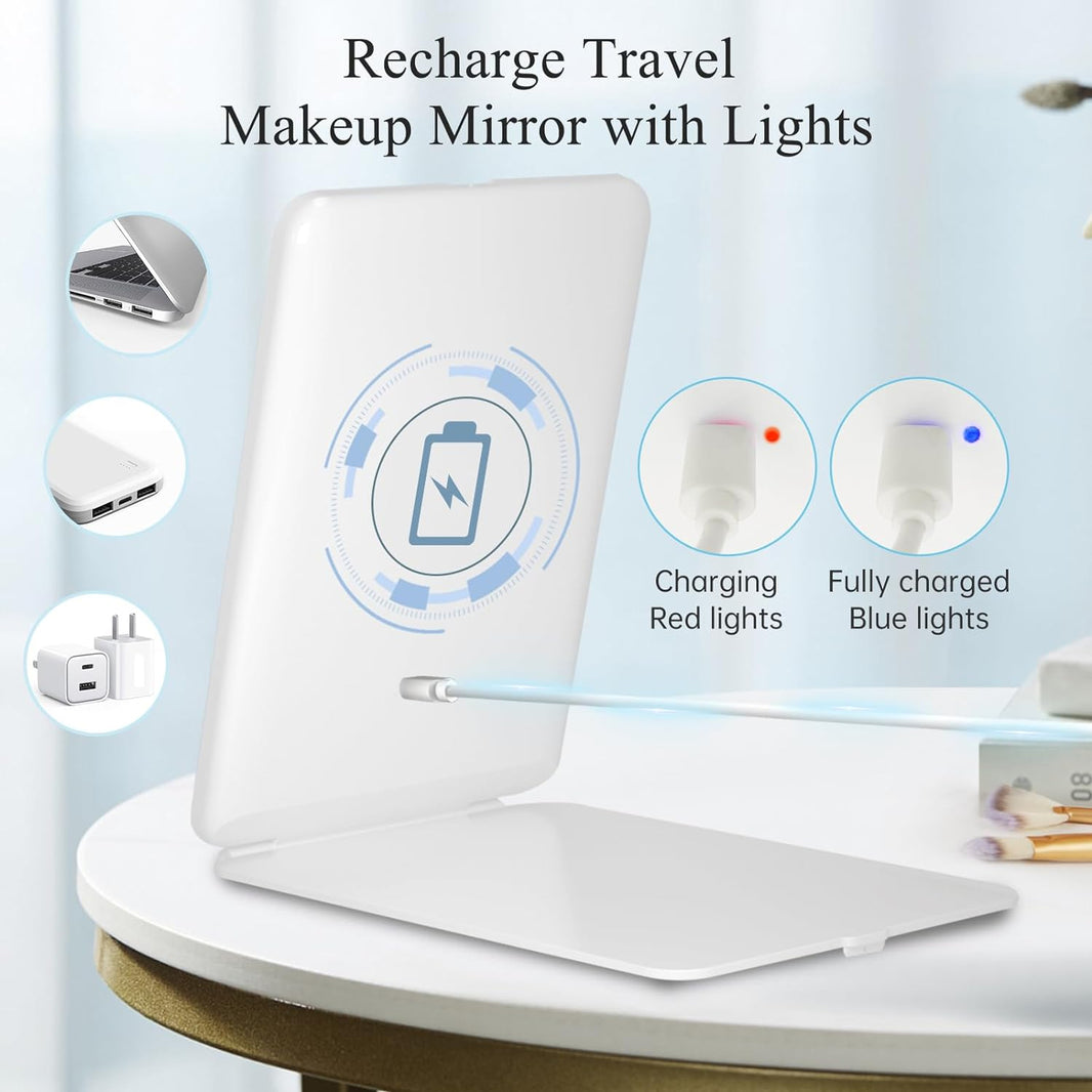 LED Rechargeable Travel Vanity Mirror - Prime Pick