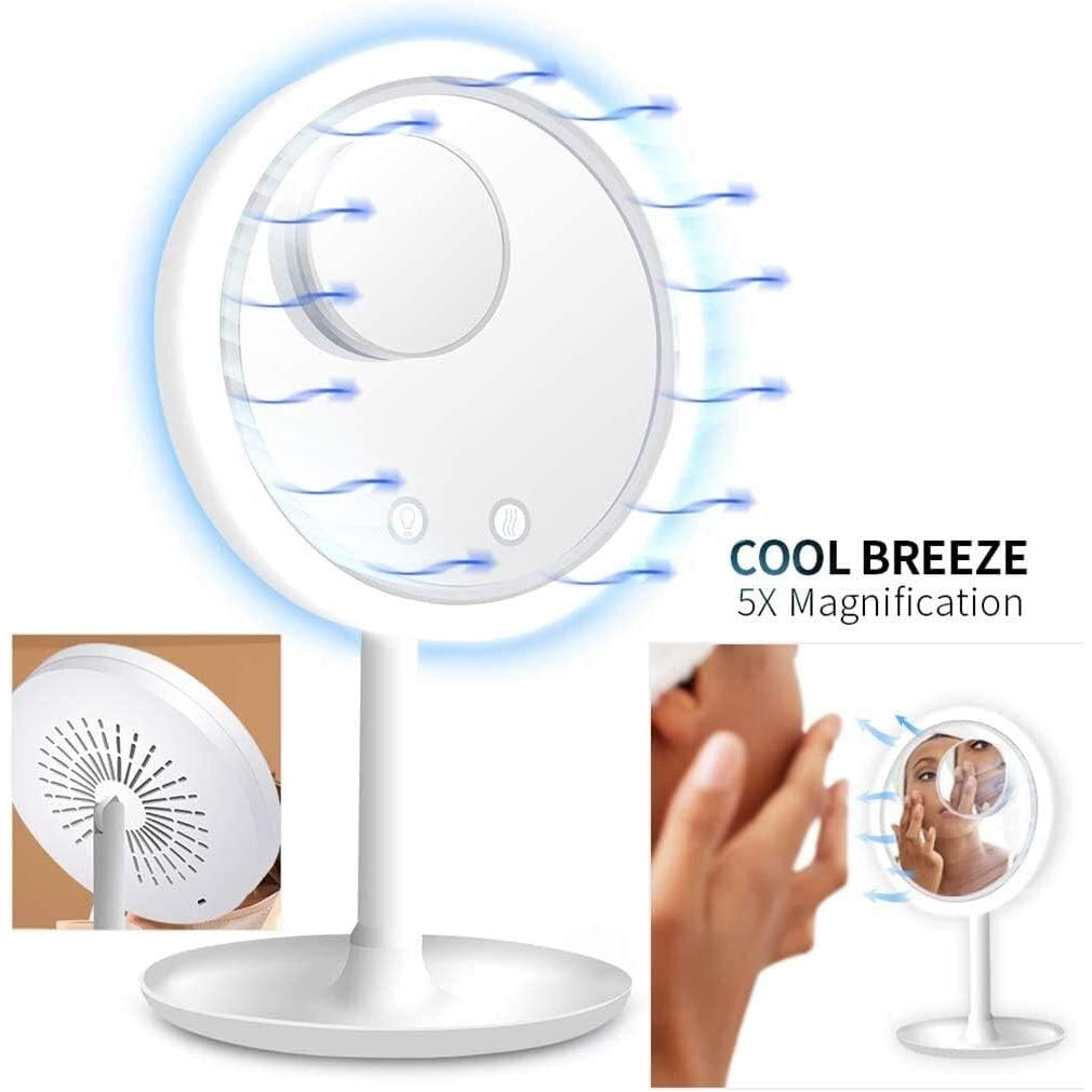 LED Fan Mirror