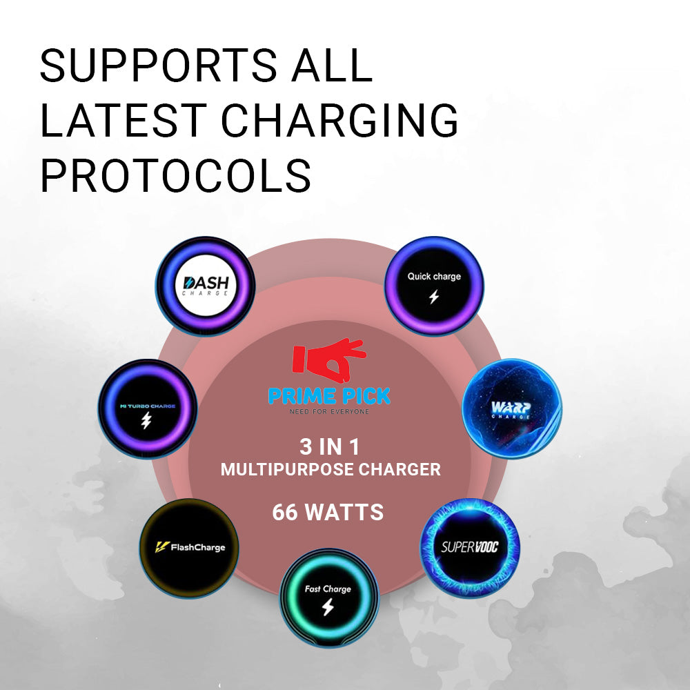 3 In 1 Charging cable - Prime Pick