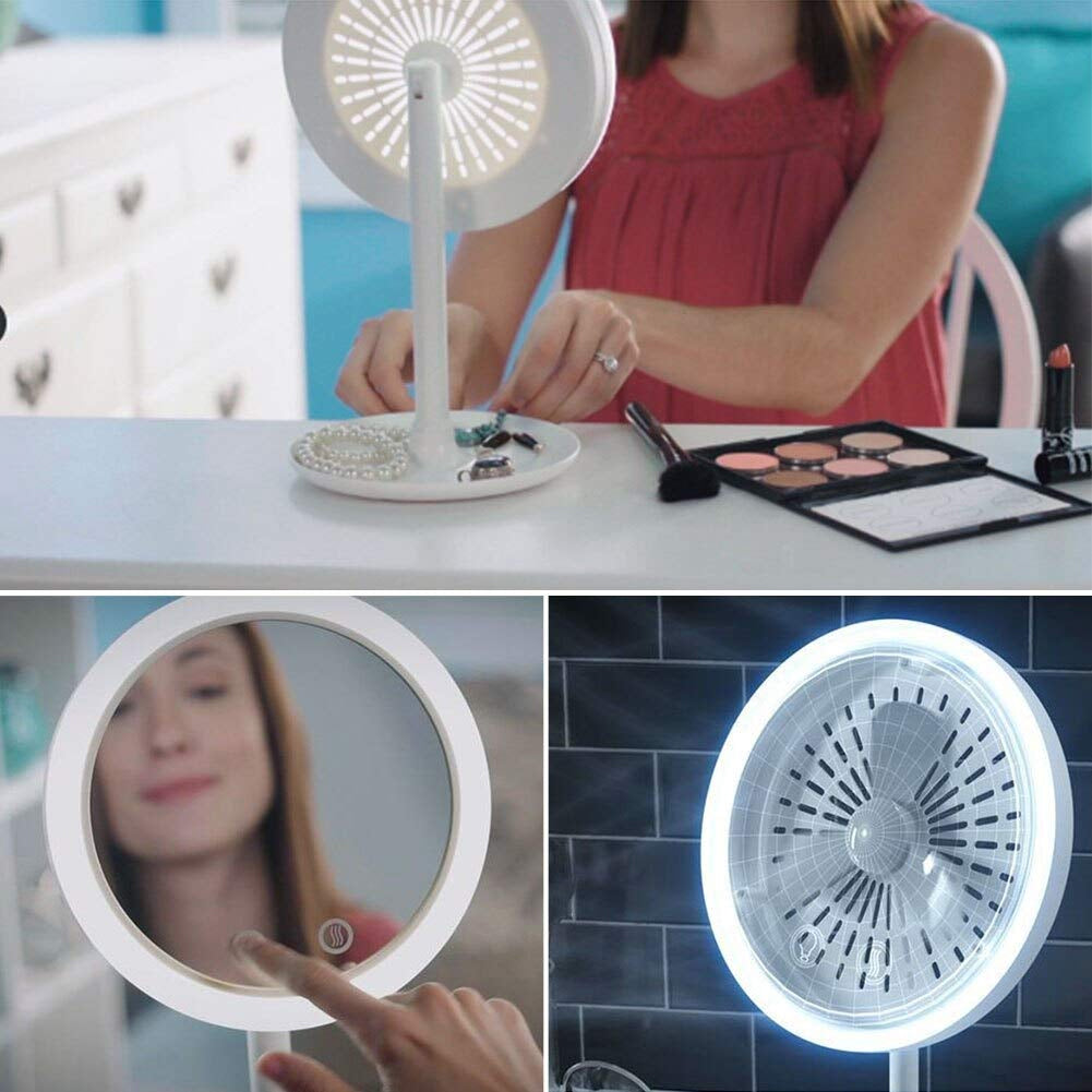 LED Fan Mirror