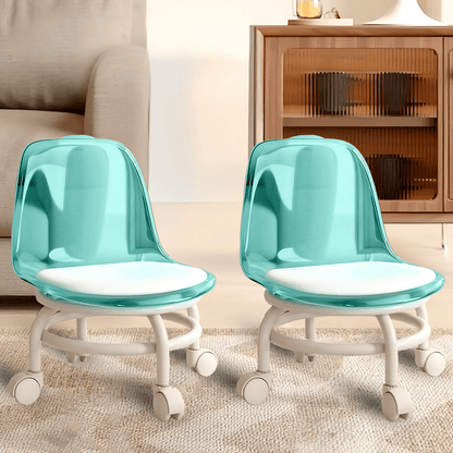 Prime Pick Acrylic 360° Rotatable Transparent Chair For Kids
