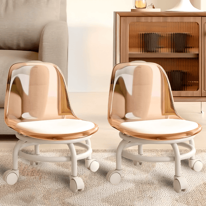 Prime Pick Acrylic 360° Rotatable Transparent Chair For Kids