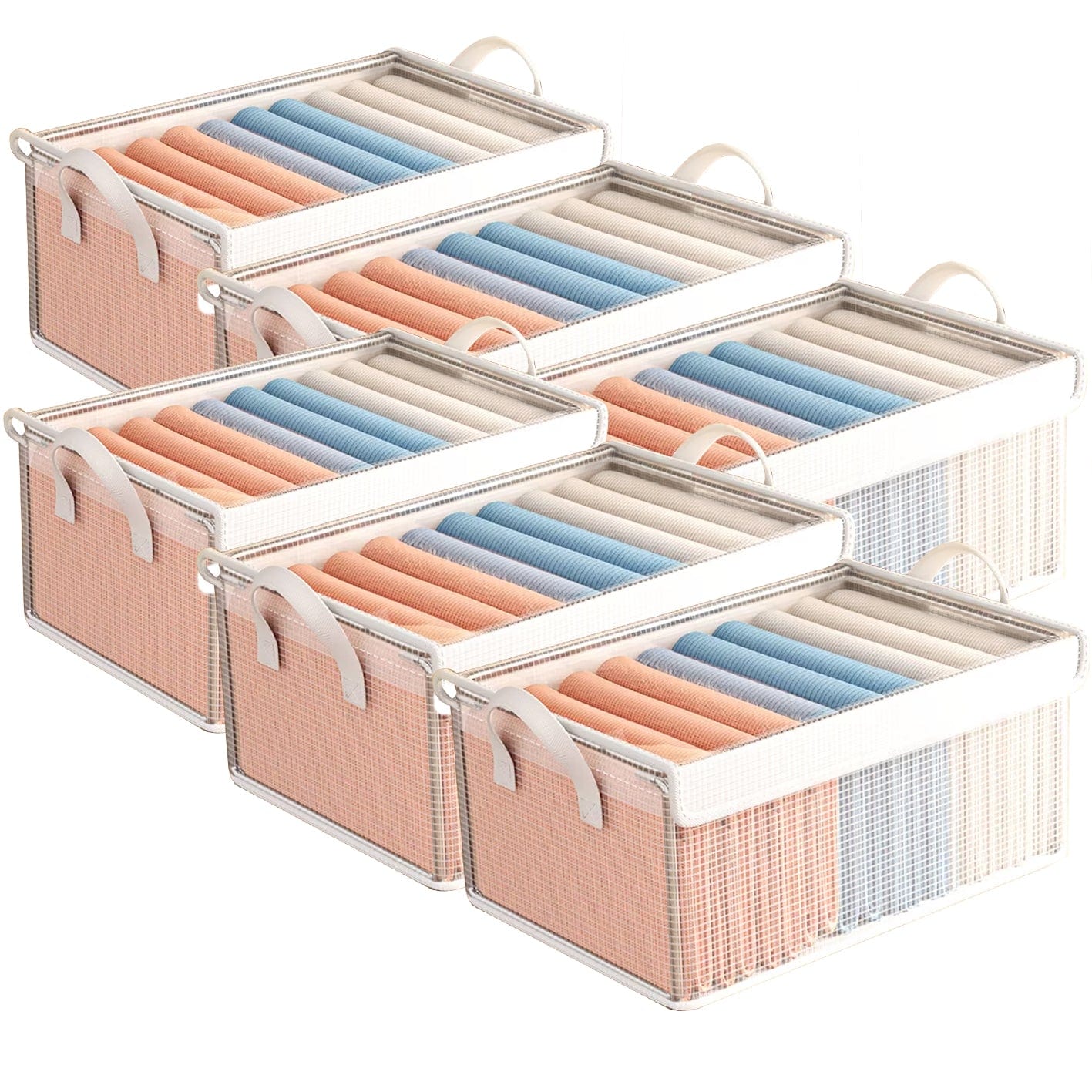 Prime Pick Storage Box Zip Cloth Organizer