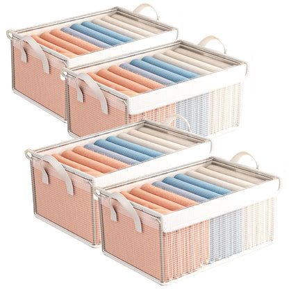 Prime Pick Storage Box Zip Cloth Organizer