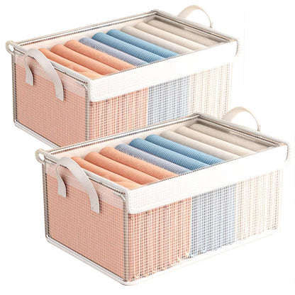 Prime Pick Storage Box Zip Cloth Organizer