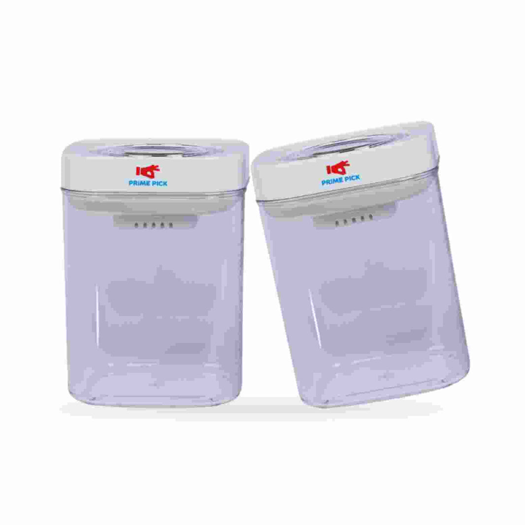 Kitchen Containers Set, Air Tight Container For Kitchen Storage Set, Kitchen Accessories Items, kitchen Organizer Items And Storage (1100 Ml (Set of 2))