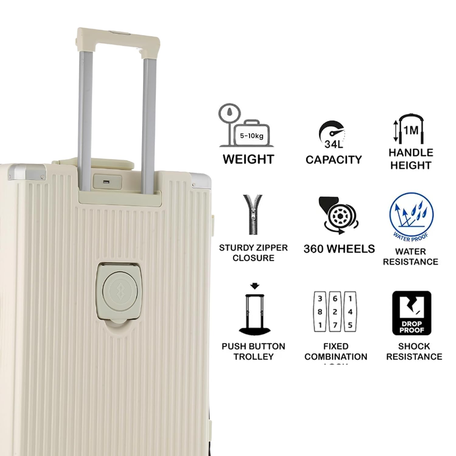 Prime Pick Laptop Travel Suitcase