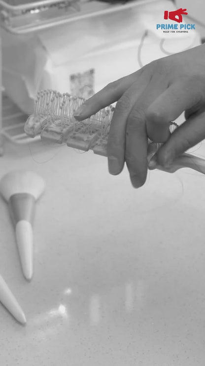 Prime Pick Self-Cleaning Flexible Comb (Set of 3)