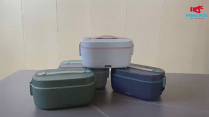 Prime Pick Electric Lunch Box 80W 1.8L 4 In1 Portable Food Warmer