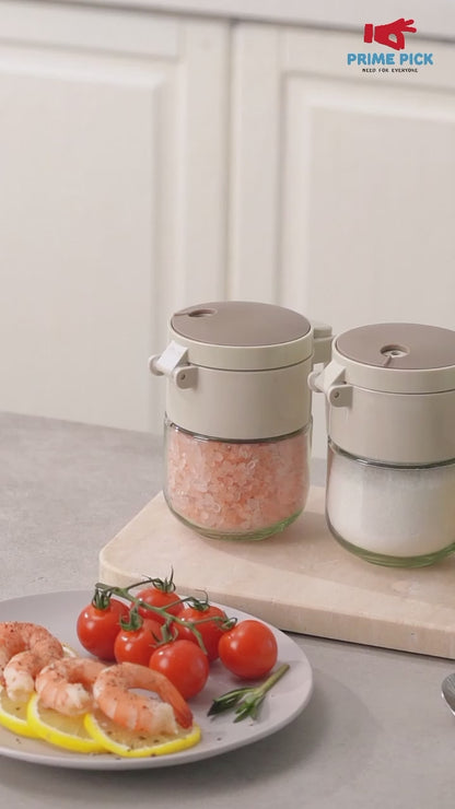 Prime Pick 300ml Sealed Spice Jar Set of 2